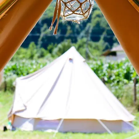 Luna Rock Glamping Brezoi - Blue Scai Exterior photo