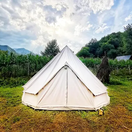 Luna Rock Glamping Brezoi - Blue Scai Exterior photo