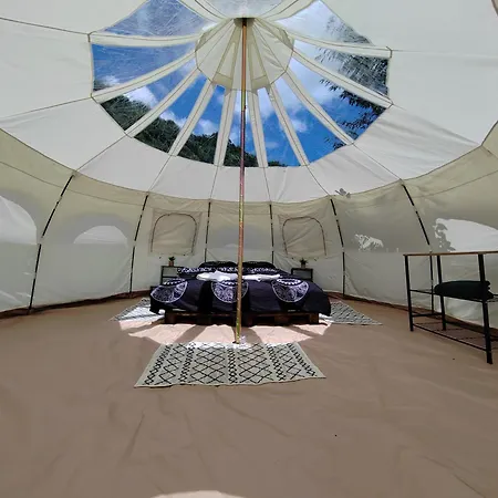 Luna Rock Glamping Brezoi - Blue Scai Exterior photo
