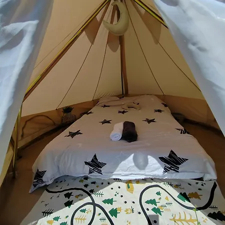 Luna Rock Glamping Brezoi - Blue Scai Exterior photo