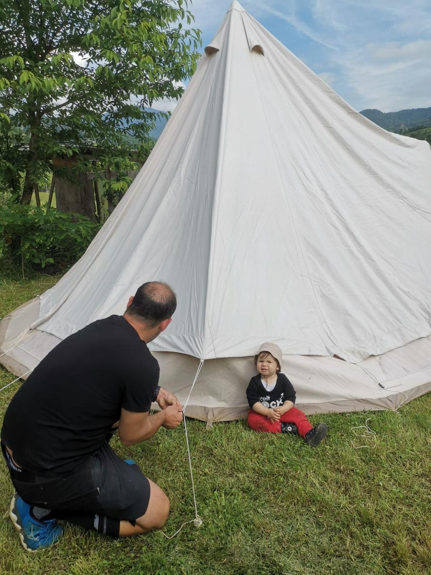 Campsite Luna Rock Glamping - Blue Scai Brezoi